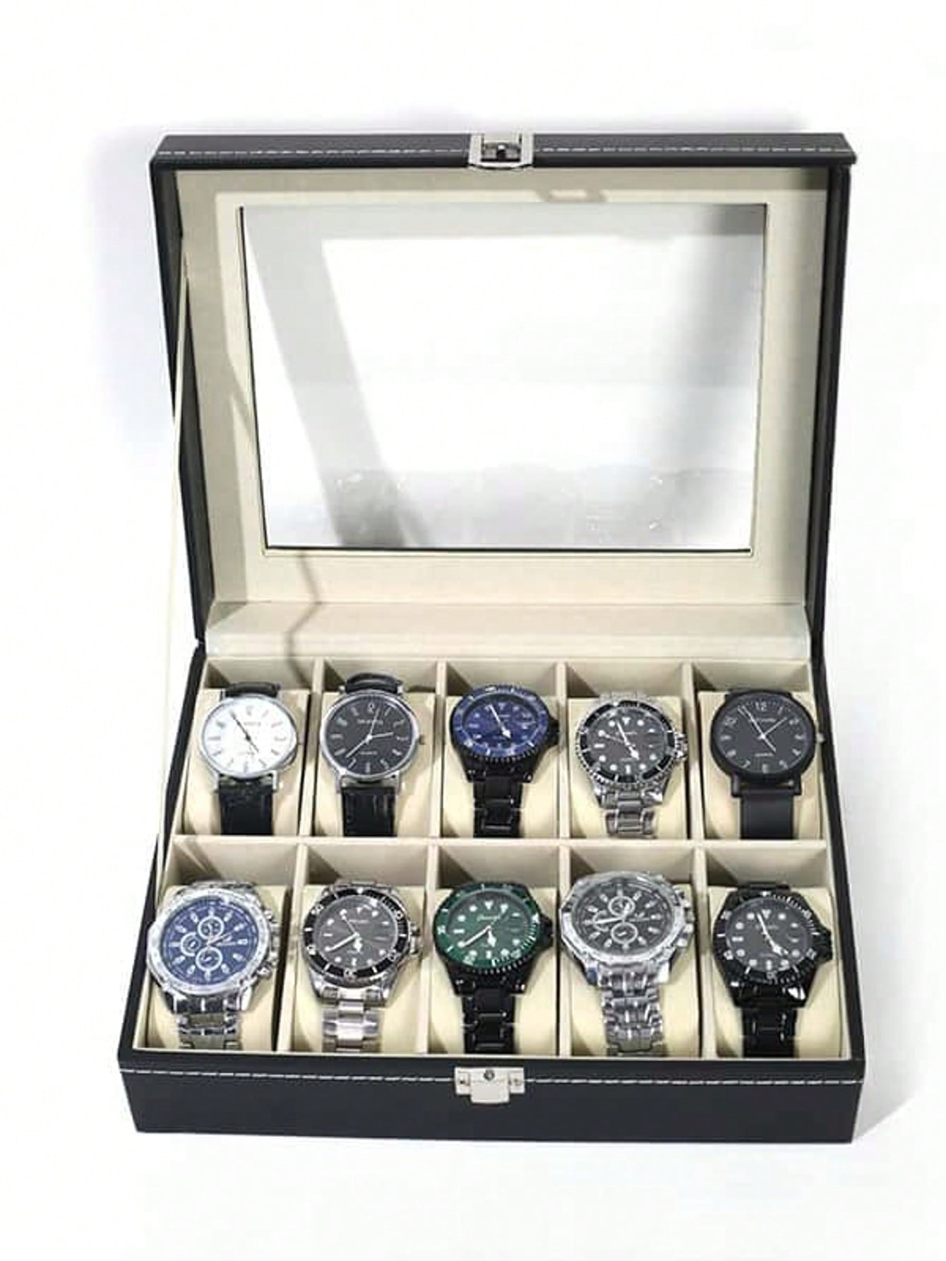 Women Accessories Box - Caixa de Relógio de Couro com