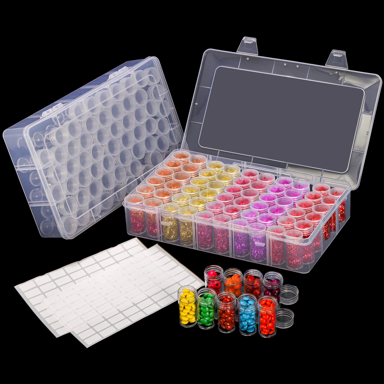 Women Accessories Box - Caixa Organizadora de Plástico com 24/30/38/60