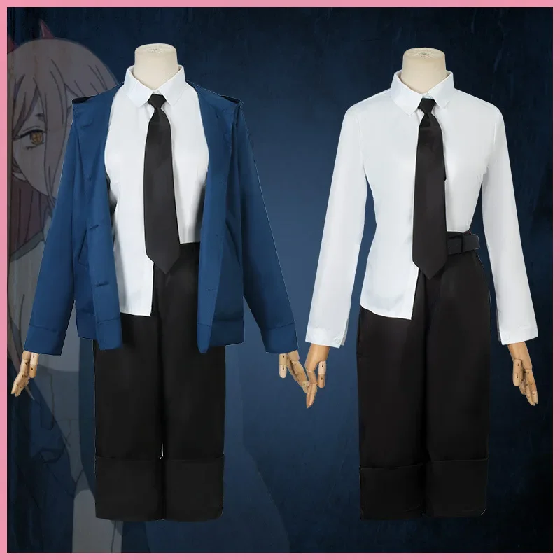 Women'S Vacation Accessories - Power cosplay motosserra homem traje jaqueta