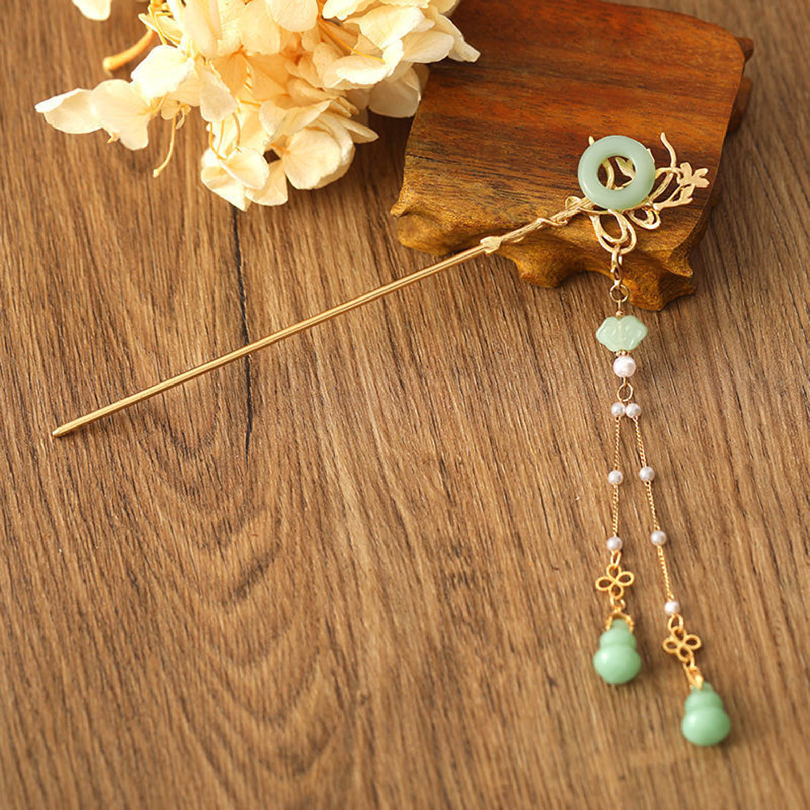 Women Accessories Aesthetic - Grampo de cabelo de vidro estilo