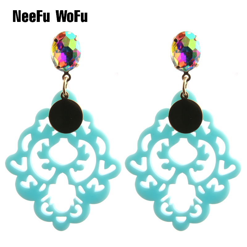 Women'S Accessories New Look - NeeFu WoFu nova Gota Brincos Resina