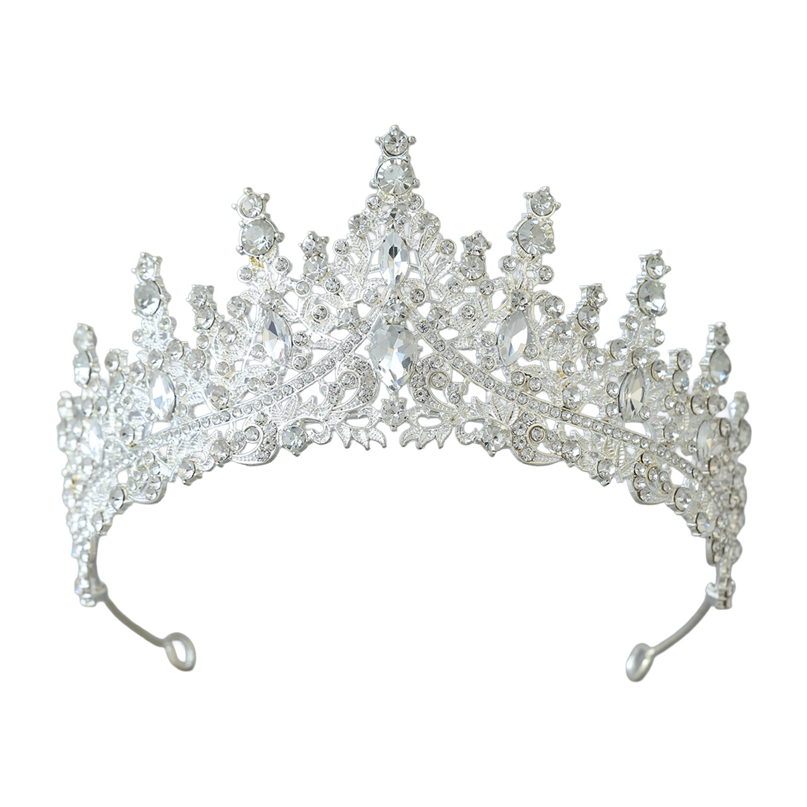 Women'S Wedding Accessories - Coroa de Noiva com Strass Brilhantes