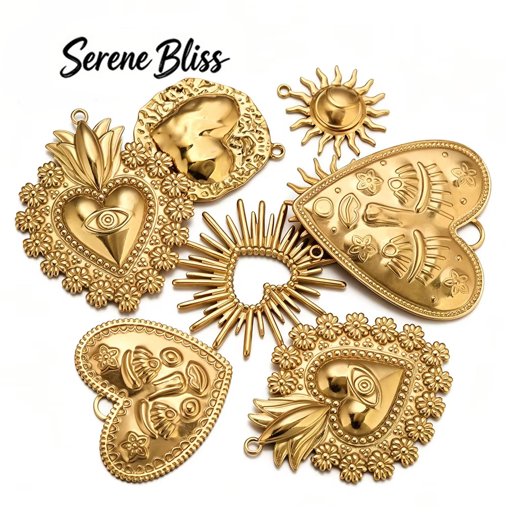 Statement Earrings Oversized - 5 peças de Pingentes Grandes em