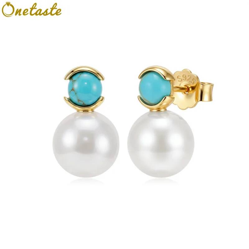 Statement Earrings Oversized - Brincos de Prata 925 com Pérola