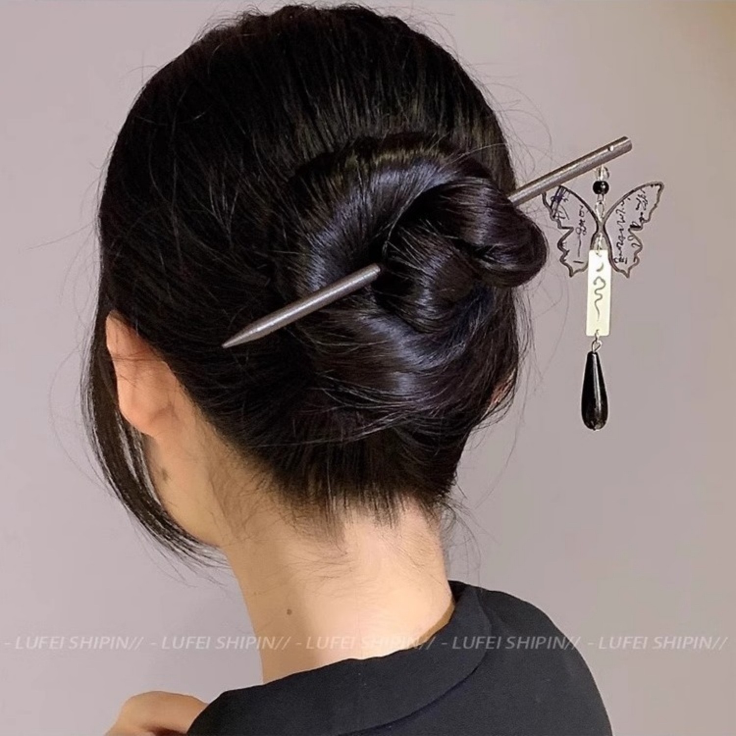 Luz de luxo madeira borla hair - Women Accessories Aesthetic avaliação e preço