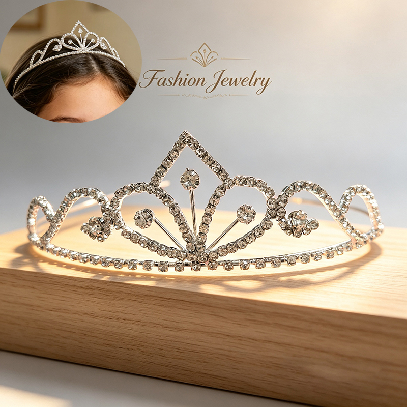 Coroa de Noiva em Cor Prata co - Women Accessories Aesthetic avaliação e preço