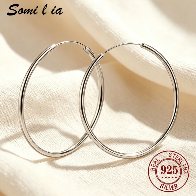 SOMILIA Novos Brincos de Argol - Statement Earrings Oversized avaliação e preço