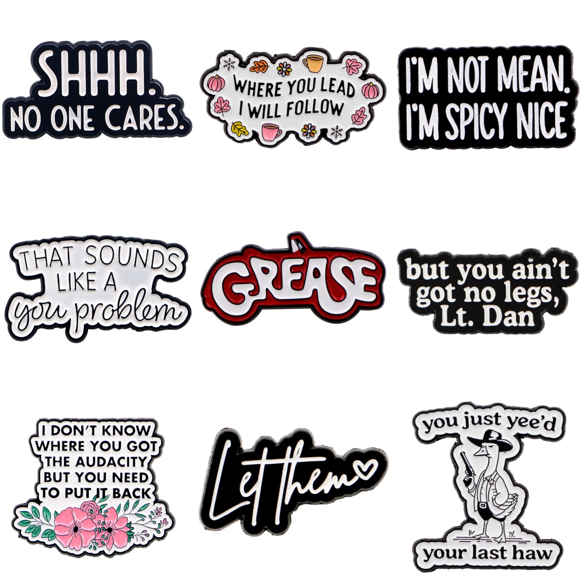 Eu não sabe broches para mulhe - Women Accessories Quotes avaliação e preço
