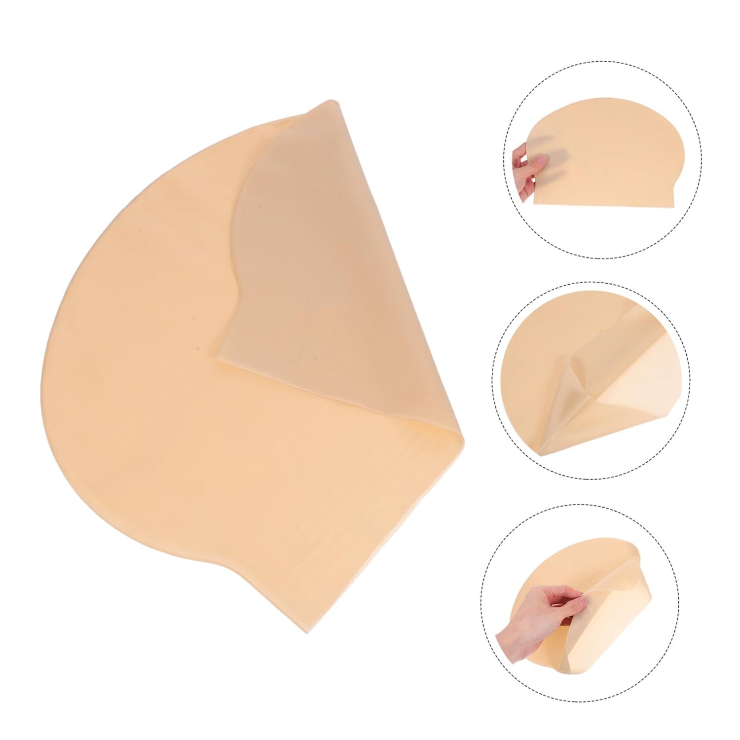 6 pçs bonés careca com óculos  - Women Accessories Combo Gift avaliação e preço