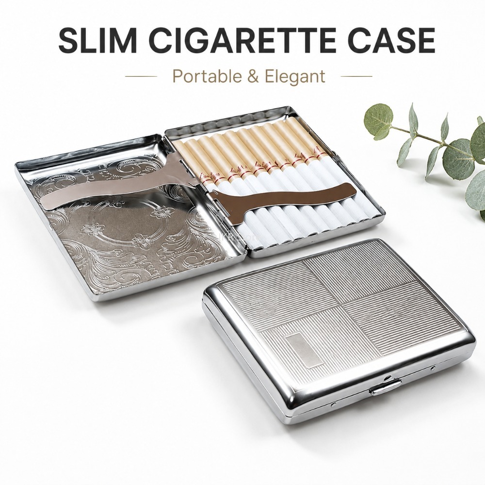 Estojo de Cigarros em Aço Inox - Women Accessories Box avaliação e preço