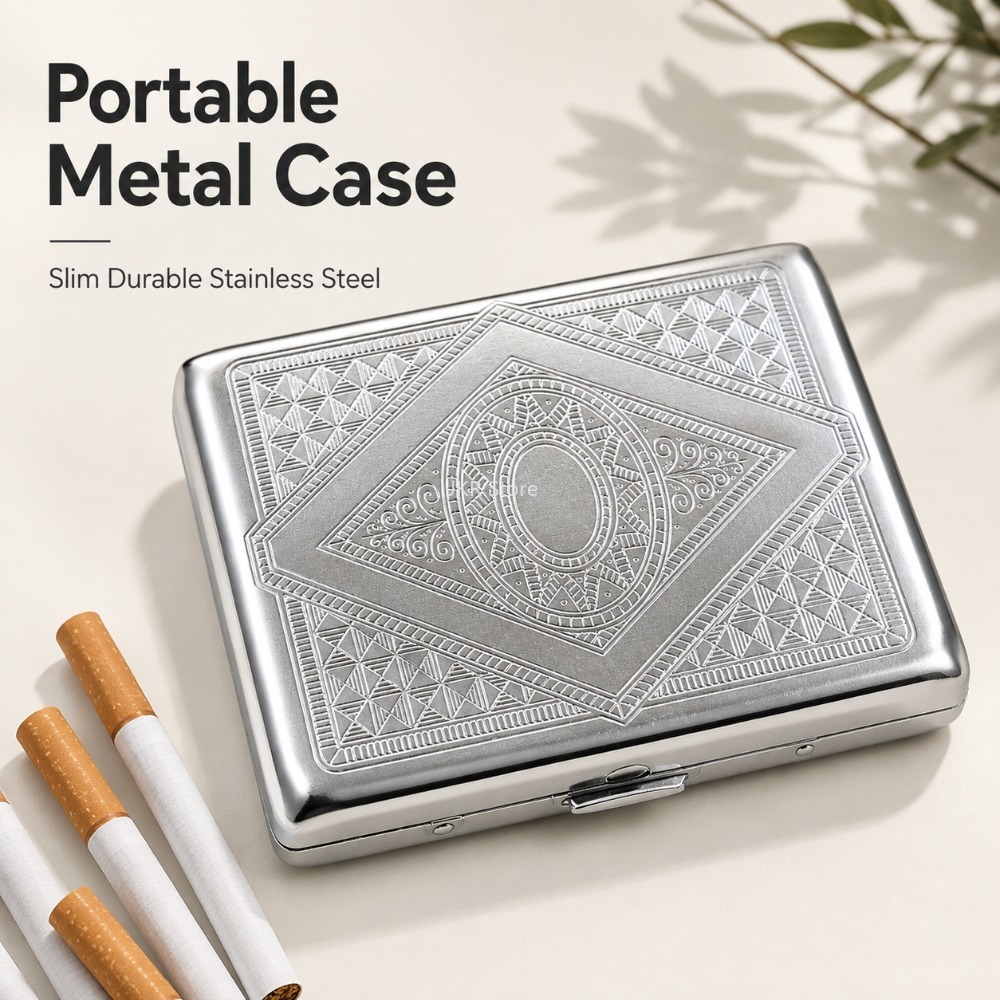 Estojo de Cigarros em Aço Inox - Women Accessories Box avaliação e preço