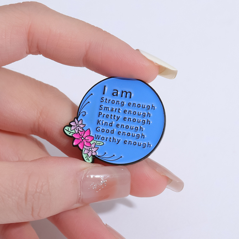 Pins de Lapela Esmaltados com  - Women Accessories Quotes avaliação e preço