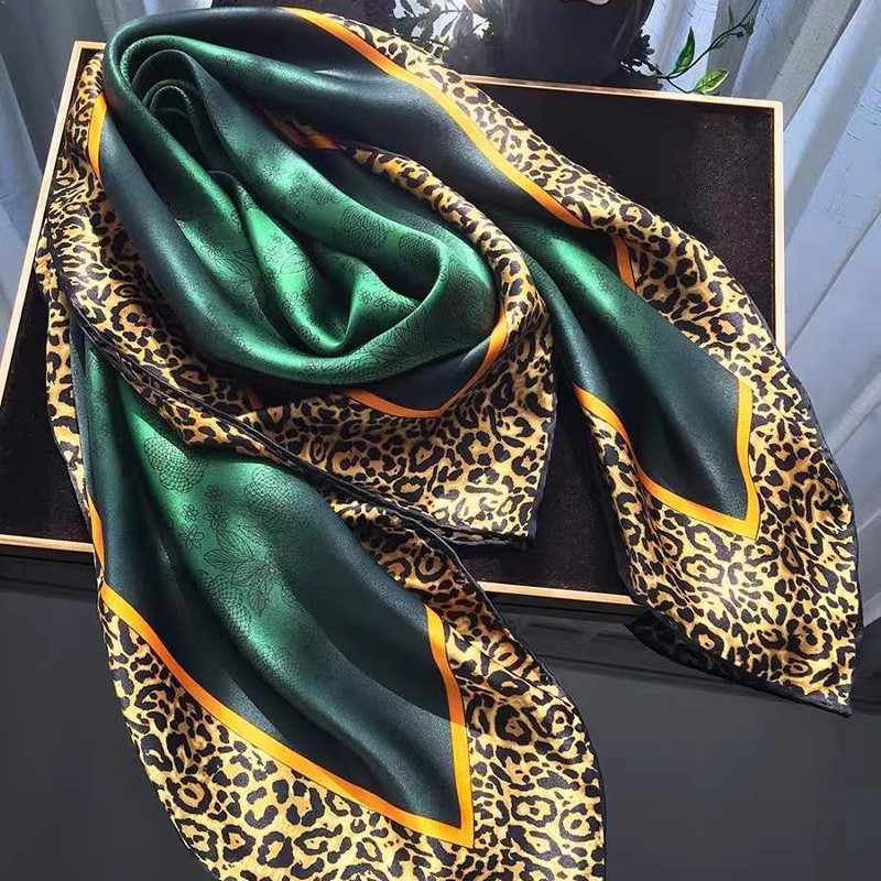 [BYSIFA] Novo lenço de seda ve - Accessories Brand For Women avaliação e preço
