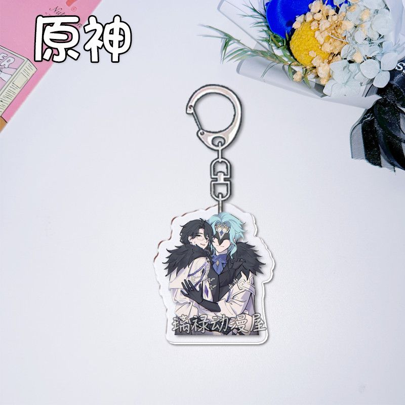 2 peças de chaveiros Genshin I - Women Accessories Bag avaliação e preço