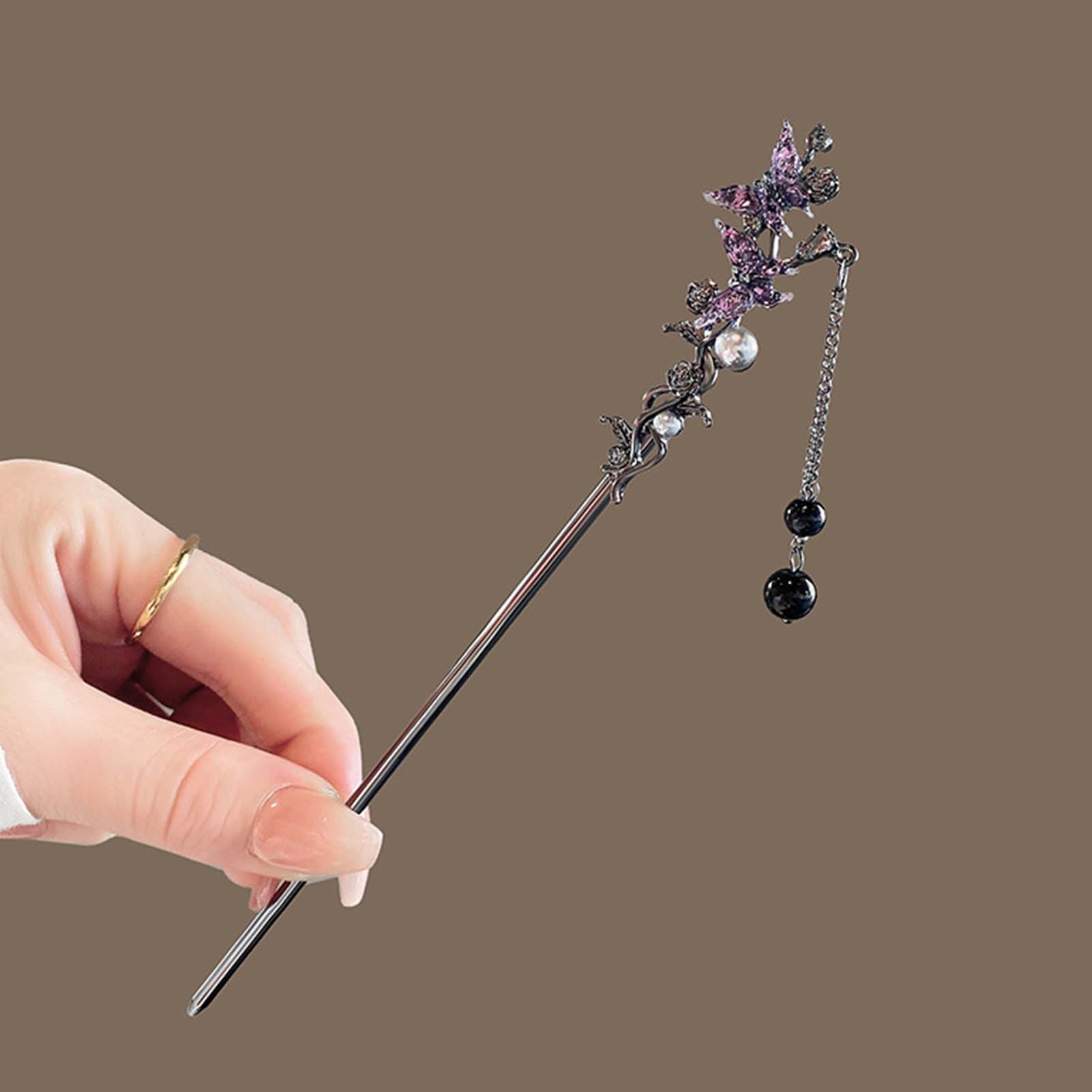 Paus de Cabelo Estilo Chinês,  - Pearl Hair Pin avaliação e preço