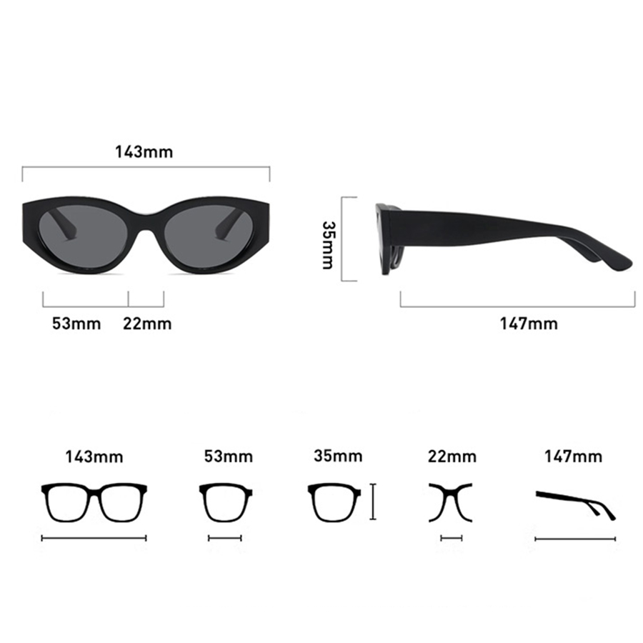 Óculos de Sol Clássicos Cat-Ey - Accessories Brand For Women avaliação e preço