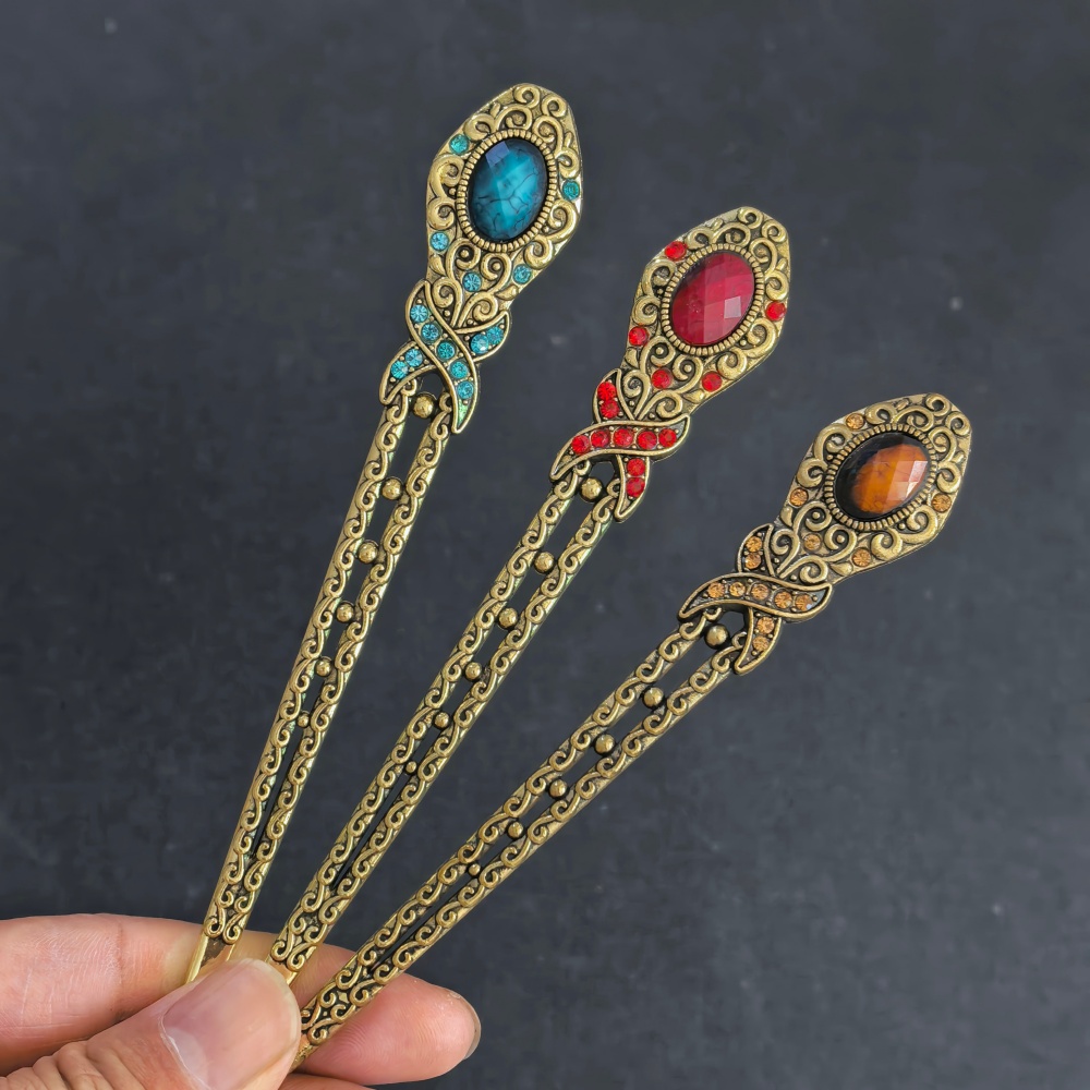 Paus de Cabelo de Metal Vintag - Women Accessories Aesthetic avaliação e preço