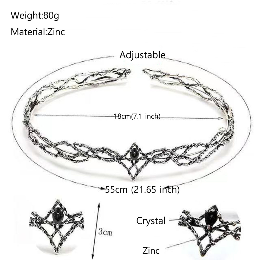 Tiaras de Cabelo Vintage Ajust - Women Accessories Aesthetic avaliação e preço