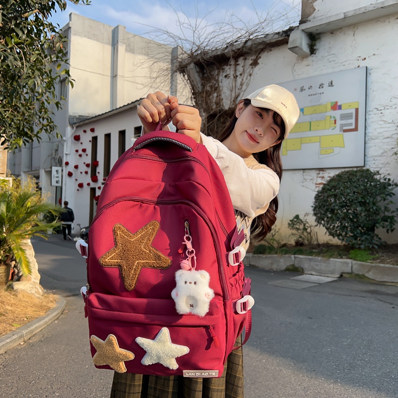 Mochila Kawaii de Cor Sólida,  - Women Accessories Aesthetic avaliação e preço