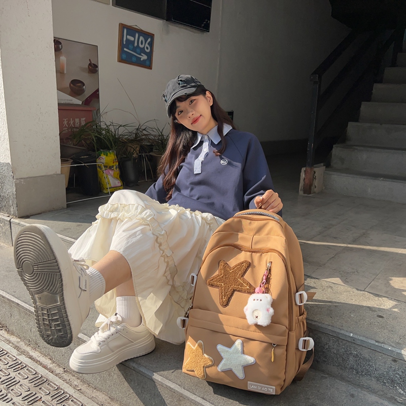 Mochila Kawaii de Cor Sólida,  - Women Accessories Aesthetic avaliação e preço