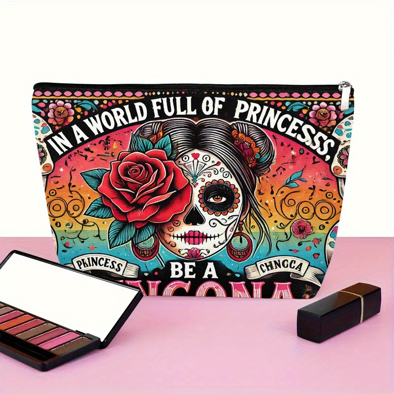 Uma bolsa cosmética de flor e  - Women Accessories Box avaliação e preço