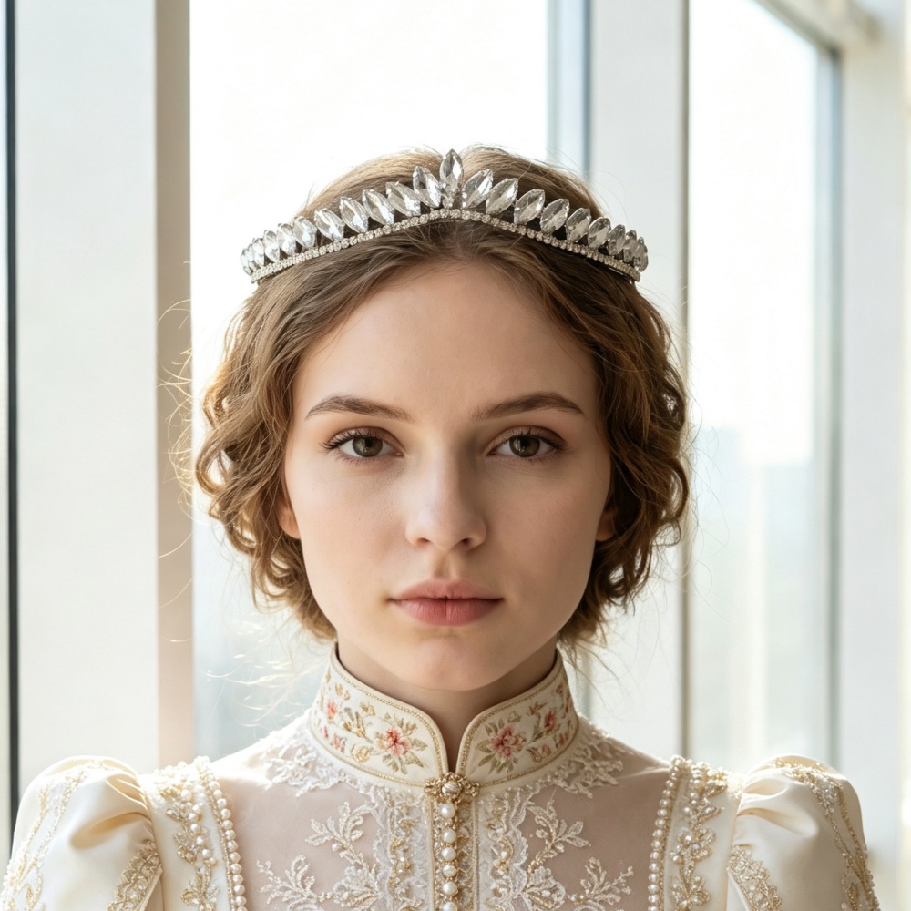 Tiara de cristal minimalista p - Women'S Wedding Accessories avaliação e preço