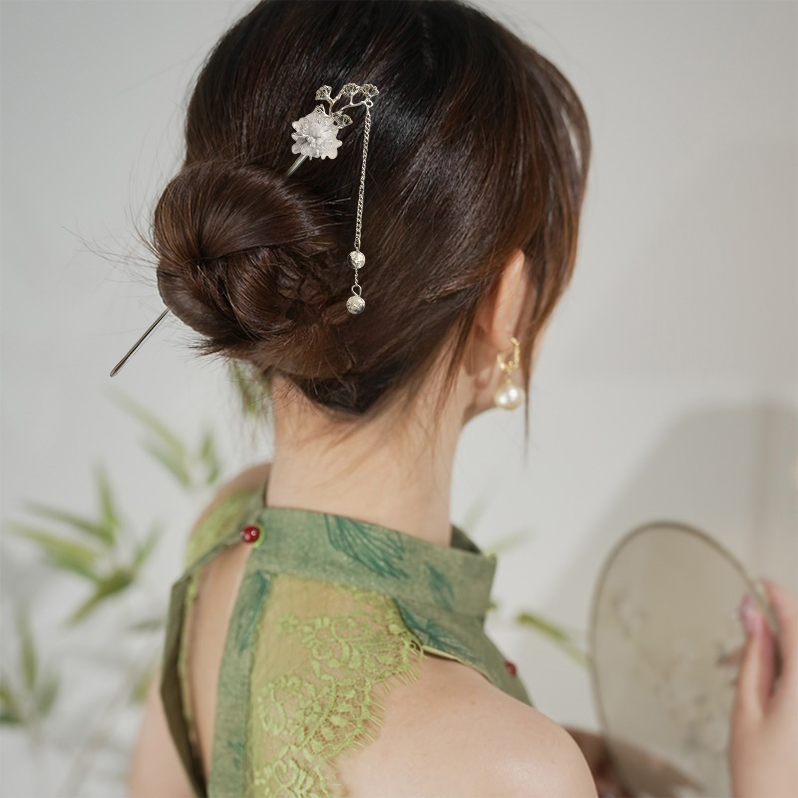Elegantes Grampos de Cabelo em - Pearl Hair Pin avaliação e preço