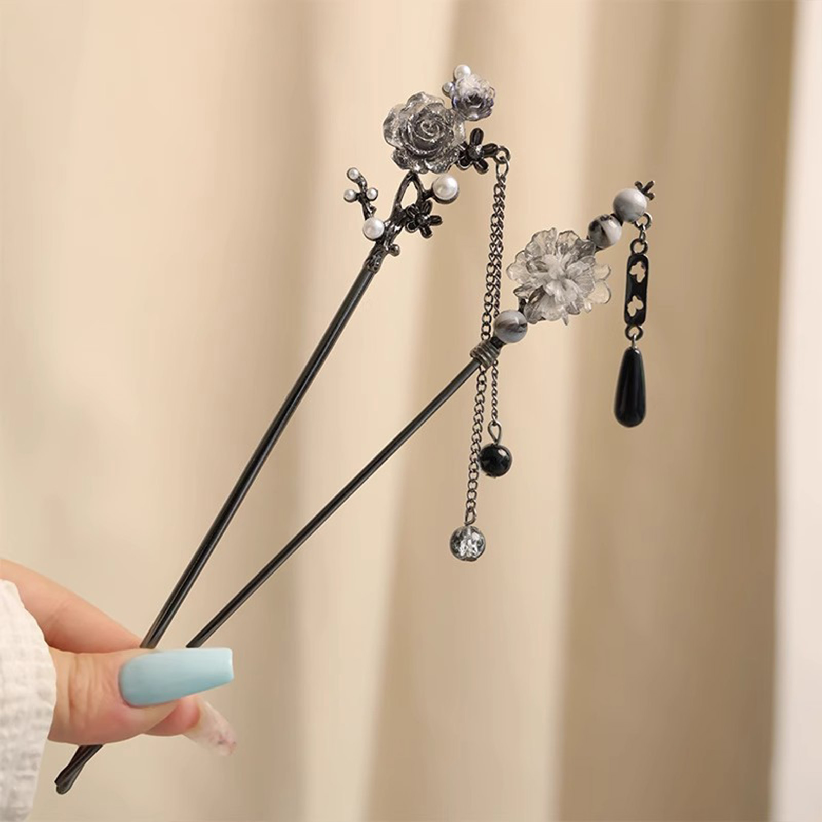 Elegantes Grampos de Cabelo em - Pearl Hair Pin avaliação e preço