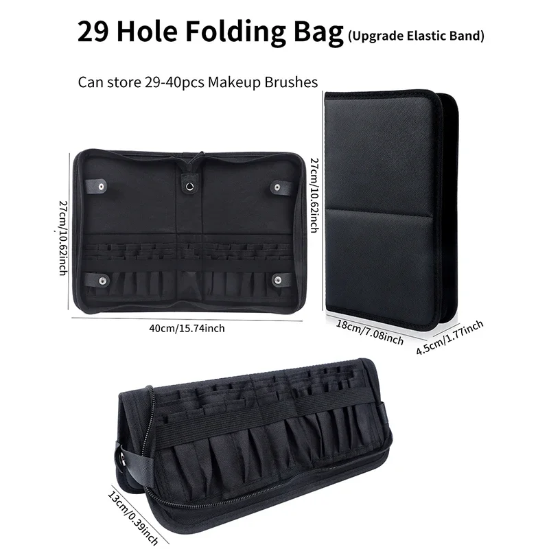 Bolsa dobrável para pincéis de - Women Accessories Box avaliação e preço