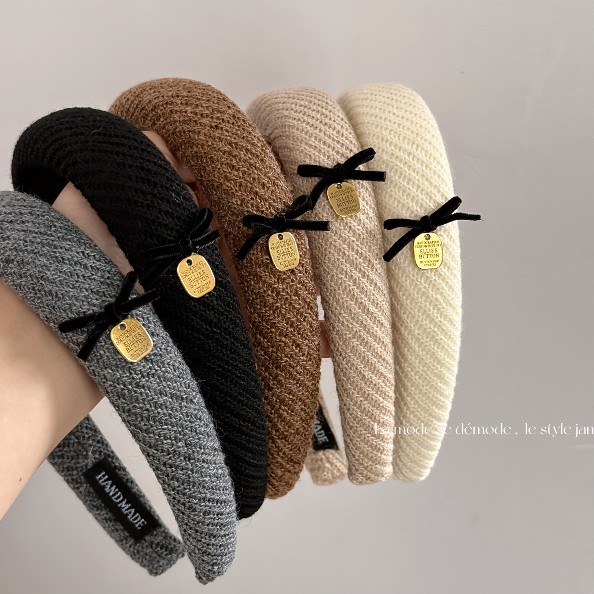 Nova marca suave tecido marrom - Accessories Brand For Women avaliação e preço