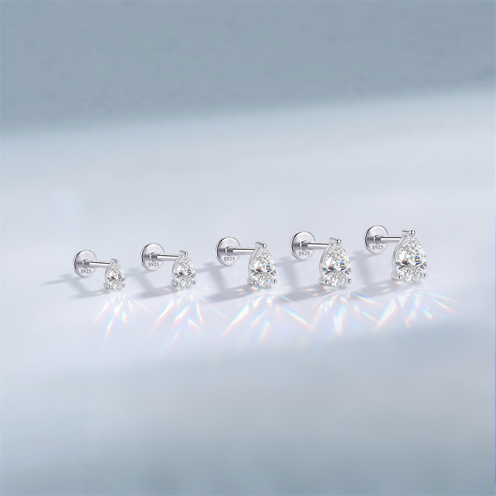 Brinco Clássico de Moissanite  - Statement Earrings Oversized avaliação e preço