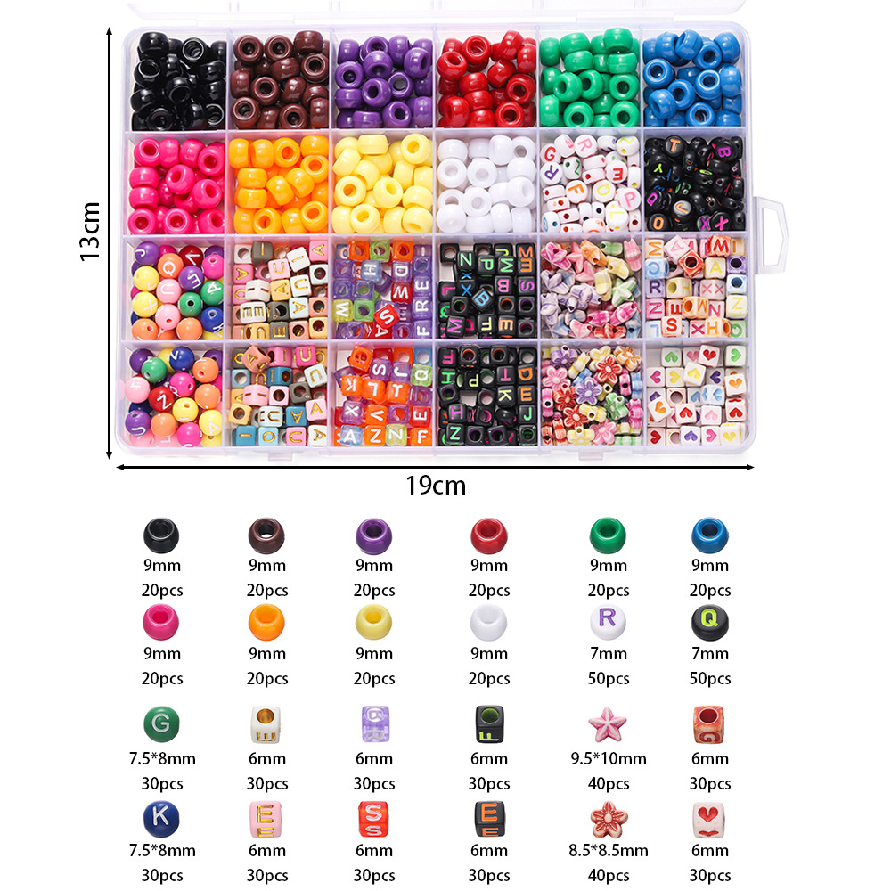 1 Caixa de Miçangas Acrílicas  - Women Accessories Box avaliação e preço
