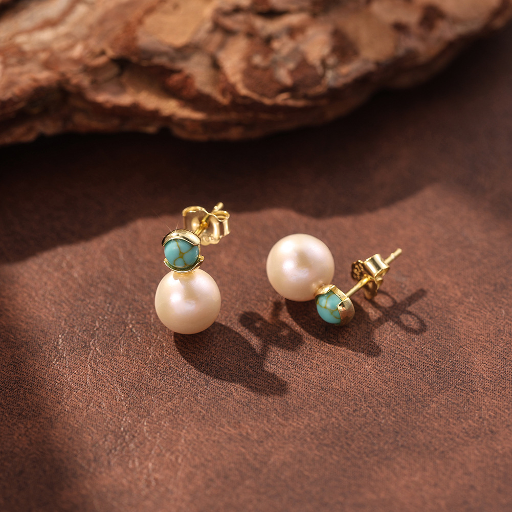 Brincos de Prata 925 com Pérol - Statement Earrings Oversized avaliação e preço